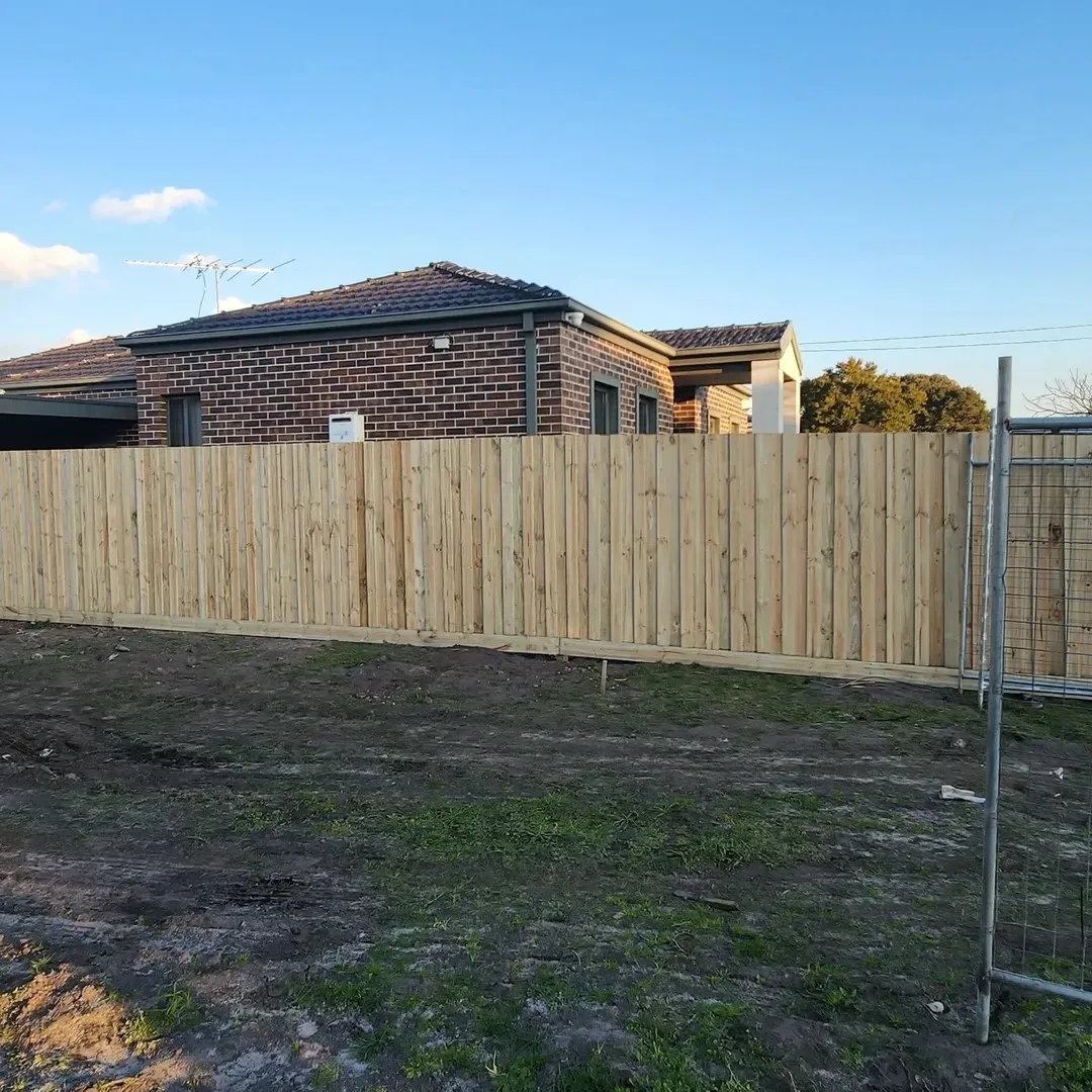 Timber Fencing project in Whitby, Wellington